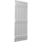 Ekena Millwork Americraft 5-Board (3 Batten) Exterior Real Wood Spaced Board-n-Batten Shutters, ARW401SB519X77PRH ARW401SB519X77PRH - alternate 7